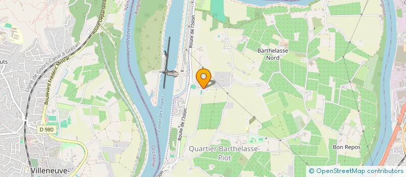 localisation de l'entreprise SCI BASTIDE DE BELLEGARDE  AVIGNON