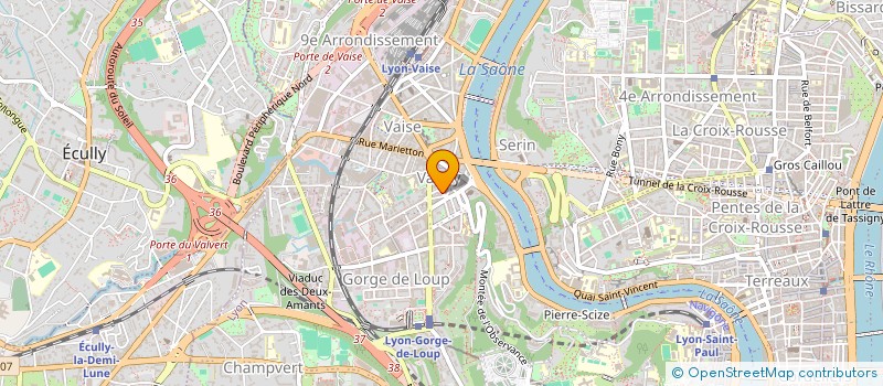 localisation de l'entreprise SCI BASTIE  LYON