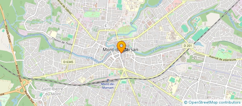 localisation de l'entreprise SCI BASTIEN à MONT-DE-MARSAN