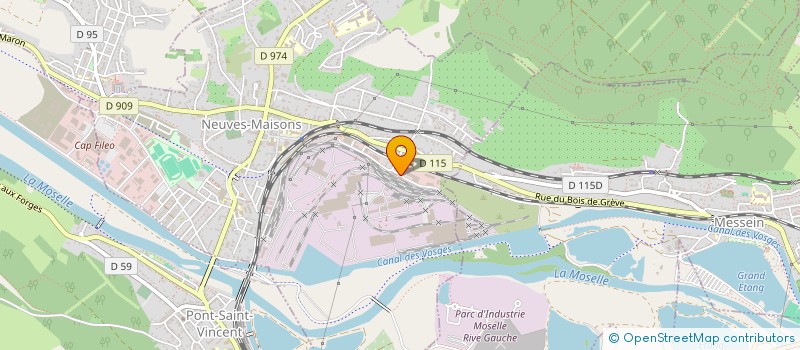 localisation de l'entreprise SCI BASTIEN LE CERF  NEUVES-MAISONS