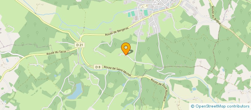 localisation de l'entreprise SCI BASTILLE  VERGT