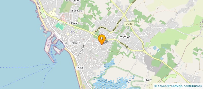 localisation de l'entreprise SCI BASTINGUY  LA TURBALLE