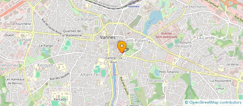 localisation de l'entreprise SCI BASTION DE LA GARENNE à VANNES