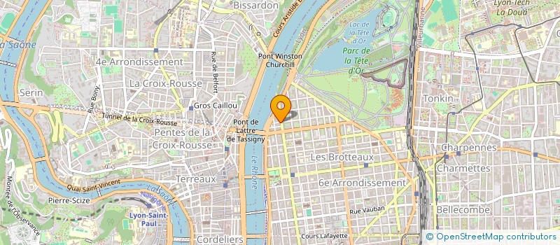 localisation de l'entreprise SCI BAT  LYON