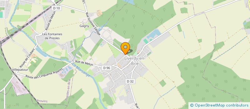 localisation de l'entreprise SCI BAT à LIVERDY-EN-BRIE