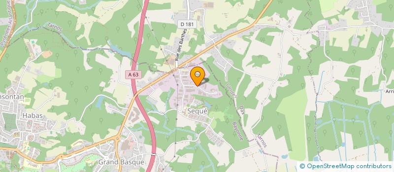 localisation de l'entreprise SCI BAT BAY 1 à BAYONNE