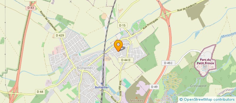 localisation de l'entreprise SCI BAT'IMMO  FELDKIRCH