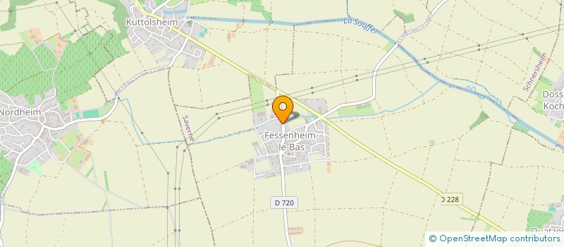 localisation de l'entreprise SCI BAT'MANN  FESSENHEIM-LE-BAS