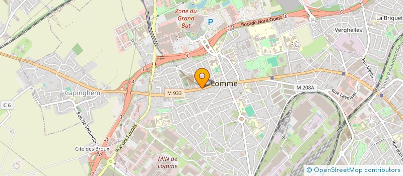 localisation de l'entreprise SCI BATAILLE à LILLE