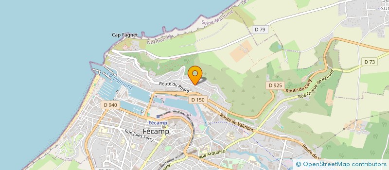 localisation de l'entreprise SCI BATAILLE  FECAMP