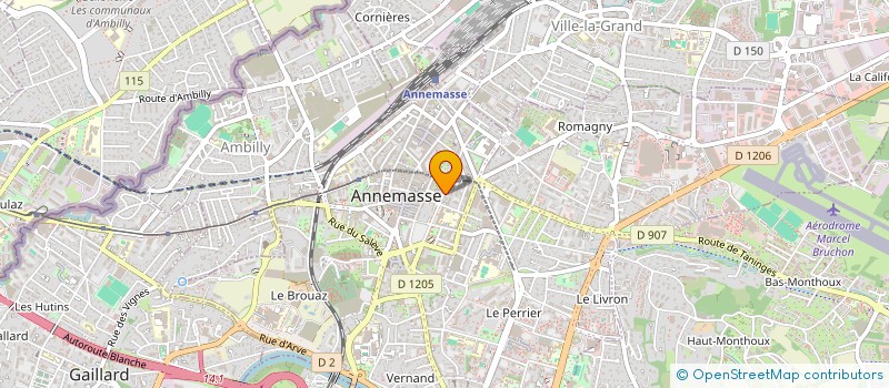 localisation de l'entreprise SCI BATAILLE à ANNEMASSE