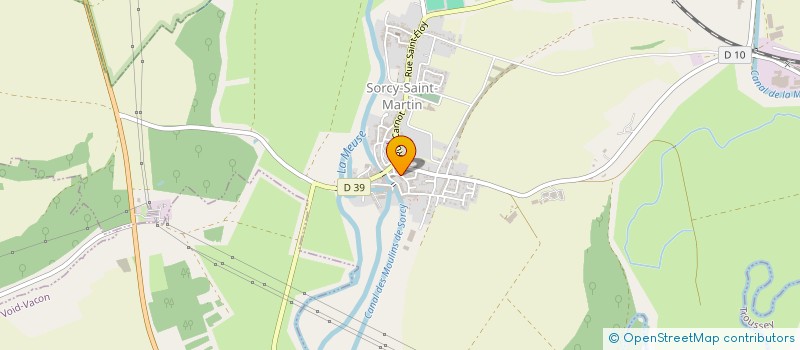 localisation de l'entreprise SCI BATAILLE ET COMPAGNIE à SORCY-SAINT-MARTIN