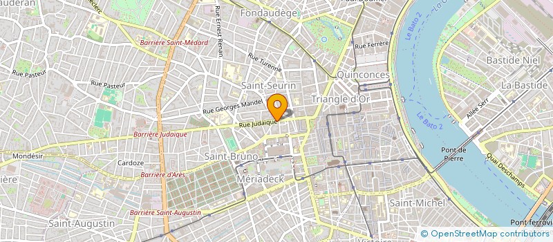 localisation de l'entreprise SCI BATAILLEY  BORDEAUX