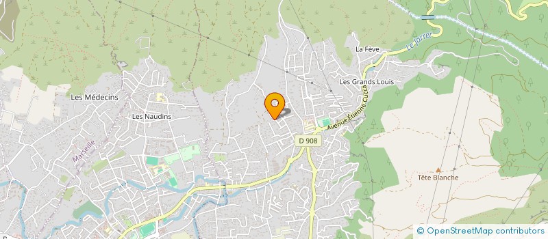 localisation de l'entreprise SCI BATALLER-D'AMICO  ALLAUCH