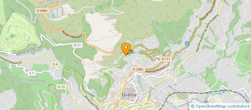 localisation de l'entreprise SCI BATAULA à GRASSE