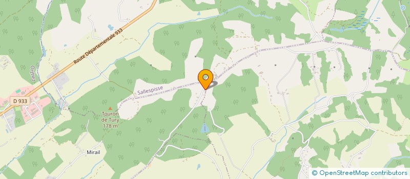 localisation de l'entreprise SCI BATBY  ORTHEZ