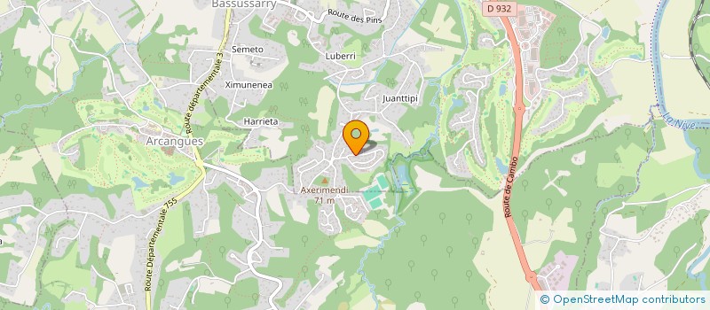 localisation de l'entreprise SCI BATCA à BAYONNE