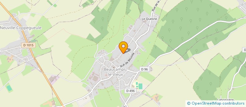 localisation de l'entreprise SCI BATH  BEAUCAMPS-LE-VIEUX