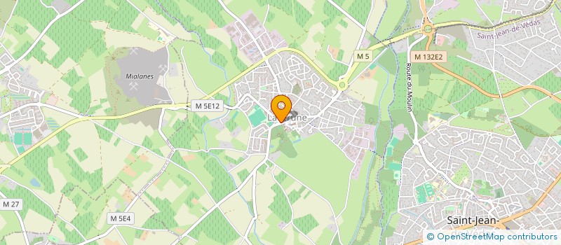 localisation de l'entreprise SCI BATHFIELD PUIG  LAVERUNE