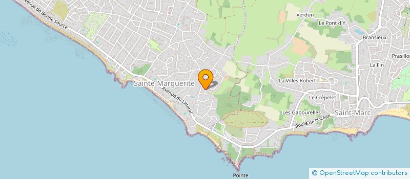 localisation de l'entreprise SCI BATHUG à PORNICHET