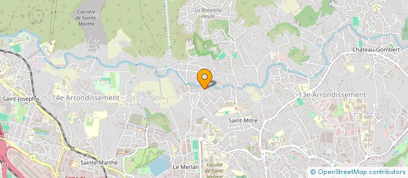 localisation de l'entreprise SCI BATI AND CO à MARSEILLE