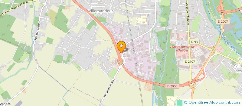 localisation de l'entreprise SCI BATI BLOIS à VILLEMANDEUR