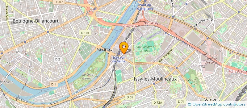 localisation de l'entreprise SCI BATI GAUTIER  PUTEAUX