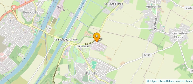 localisation de l'entreprise SCI BATI LOC 14 à RANVILLE