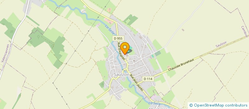 localisation de l'entreprise SCI BATIBEN  SAULZOIR