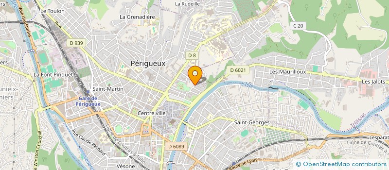 localisation de l'entreprise SCI BATICOM 24 à PERIGUEUX
