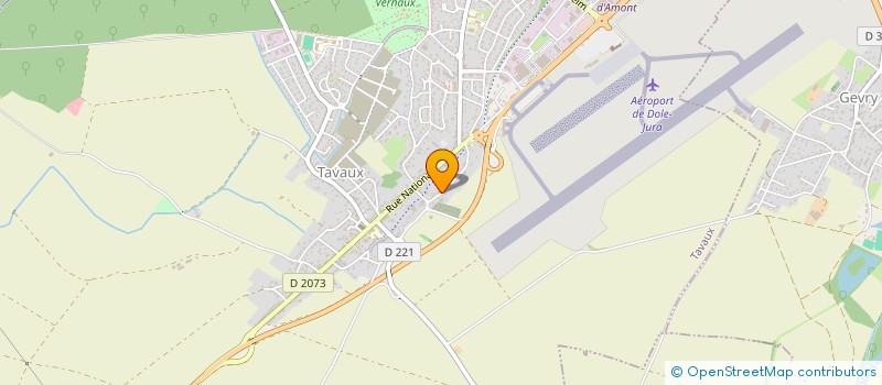 localisation de l'entreprise SCI BATIDAMONT  TAVAUX