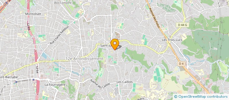 localisation de l'entreprise SCI BATIGRAN à MARSEILLE
