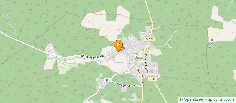 localisation de l'entreprise SCI BATILOC  BIAS