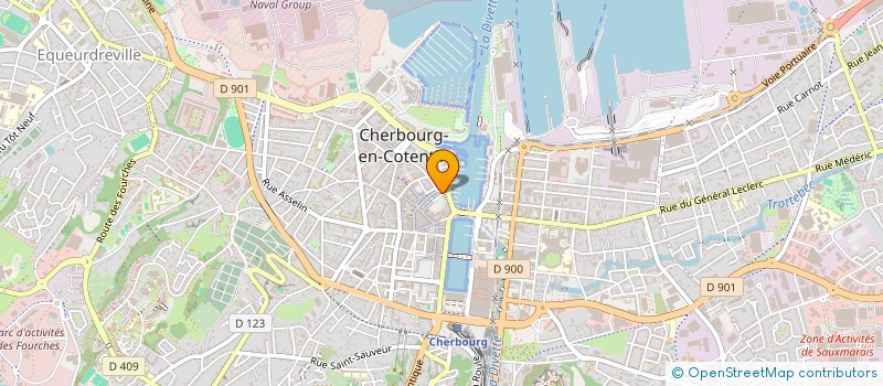 localisation de l'entreprise SCI BATIM RENOV IMMOB CONSTR LOC ENTREPR à CHERBOURG-EN-COTENTIN