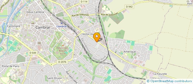 localisation de l'entreprise SCI BATIMACA  AWOINGT