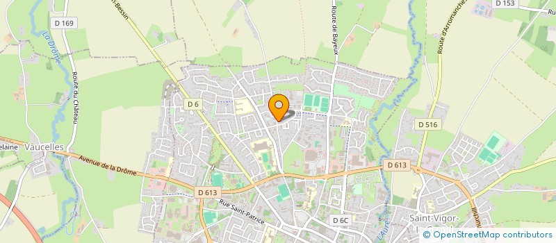 localisation de l'entreprise SCI BATIMAX à BAYEUX