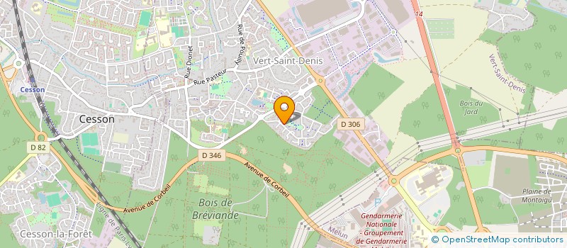 localisation de l'entreprise SCI BATIMEENNE à VERT-SAINT-DENIS