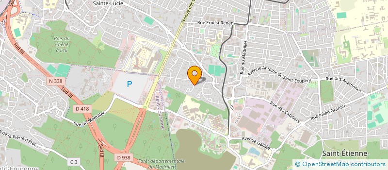 localisation de l'entreprise SCI BATIMENT DES LACS à NANTES