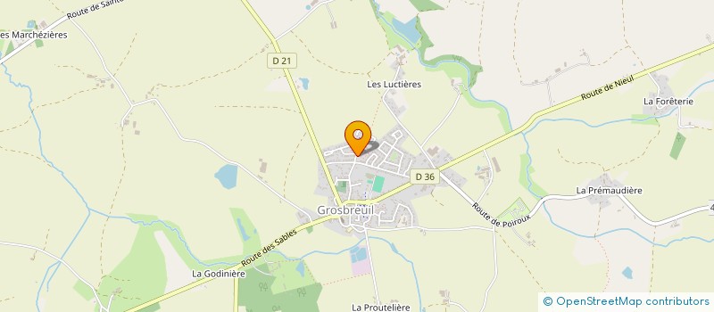 localisation de l'entreprise SCI BATIMENT LEFEBVRE à JARD-SUR-MER