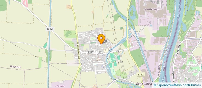 localisation de l'entreprise SCI BATIMENT TIMIRLI  VOLGELSHEIM