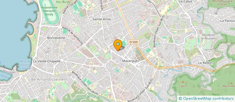 localisation de l'entreprise SCI BATIMEX à MARSEILLE