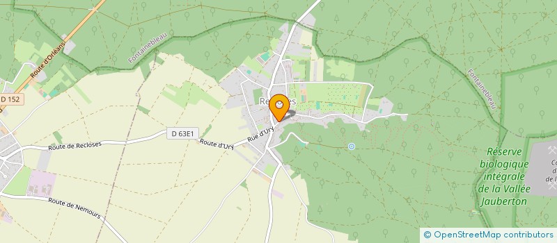 localisation de l'entreprise SCI BATIMMAVE  RECLOSES