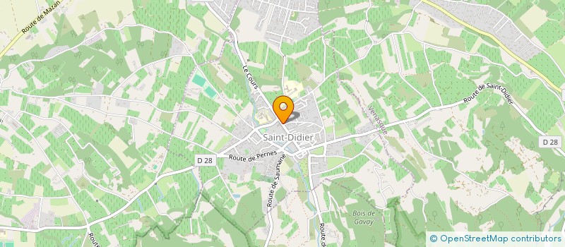 localisation de l'entreprise SCI BATIMMEUBLE PROVENCE  SAINT-DIDIER