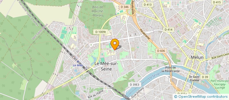 localisation de l'entreprise SCI BATIMURS  LE MEE-SUR-SEINE