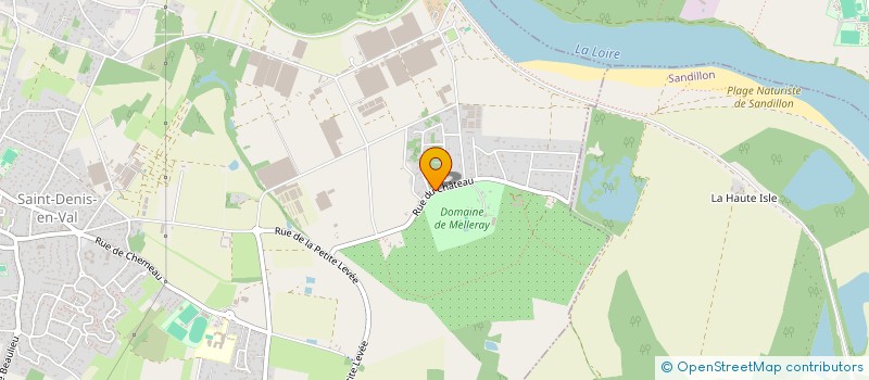 localisation de l'entreprise SCI BATION  SAINT-DENIS-EN-VAL