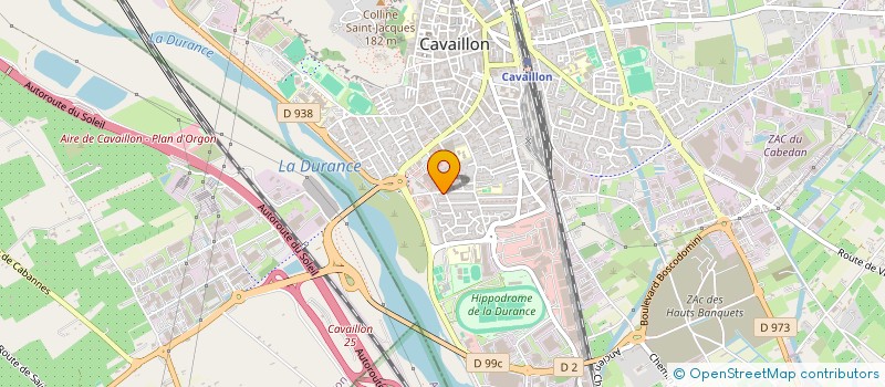 localisation de l'entreprise SCI BATIPLEX  CAVAILLON