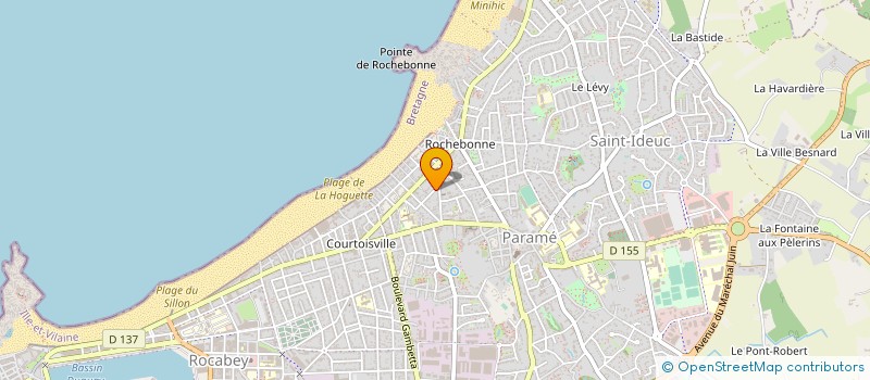 localisation de l'entreprise SCI BATITRANS à SAINT-MALO