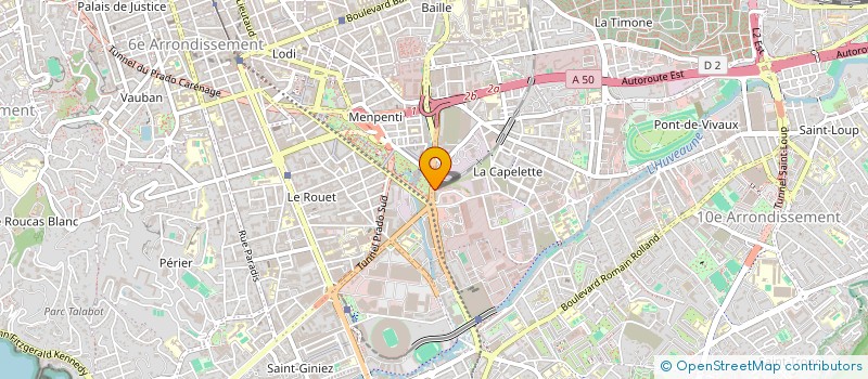 localisation de l'entreprise SCI BATLICA à MARSEILLE