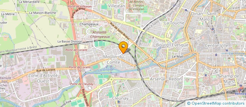 localisation de l'entreprise SCI BATNA  RENNES