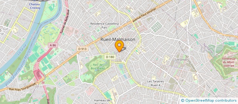 localisation de l'entreprise SCI BATO à RUEIL-MALMAISON